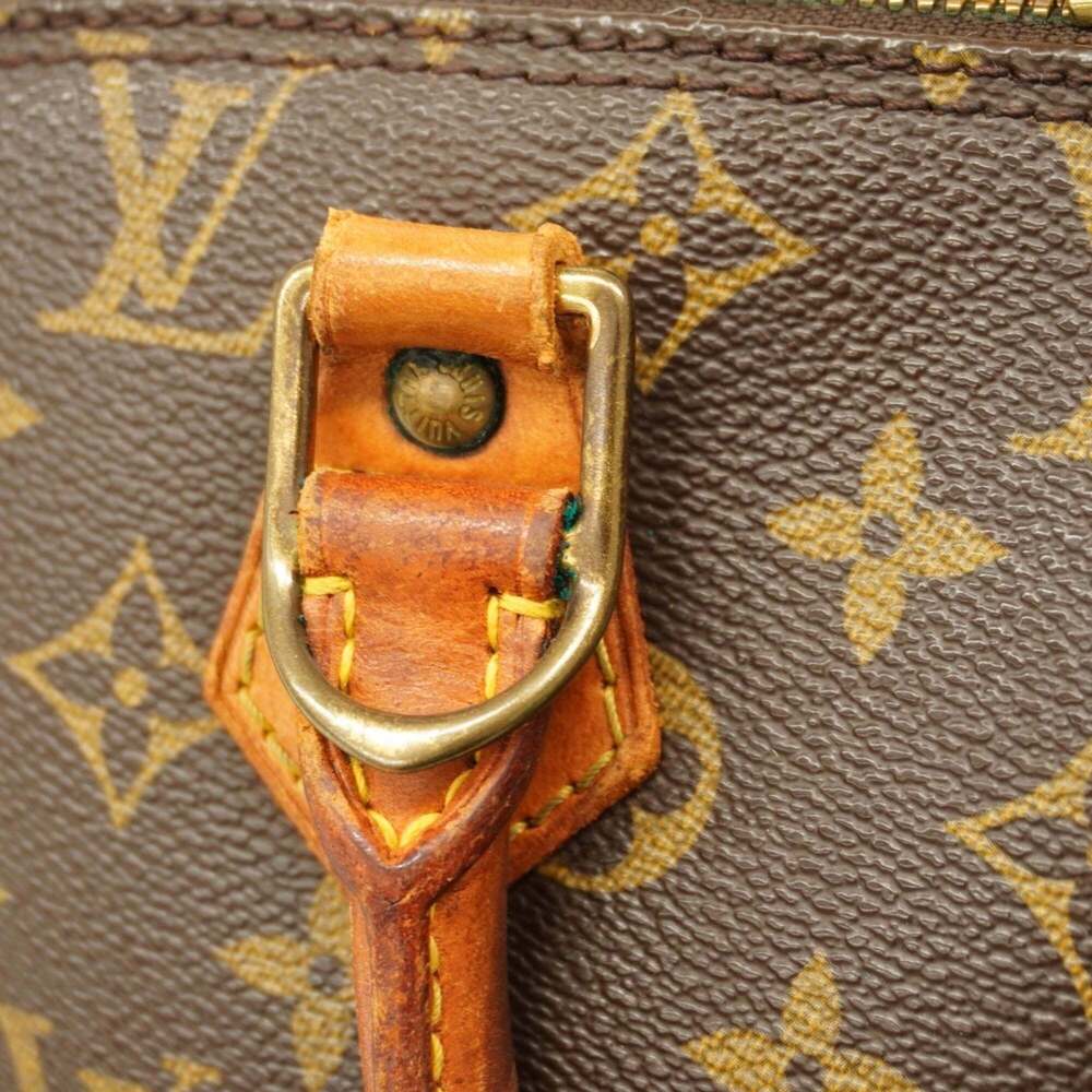 LOUIS VUITTON Authentic Brown Monogram Alma Bag - Picture 9 of 11